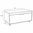 Conjunto Para Banheiro 2 Portas 1 Gaveta Croma Cnj3053  Cinza