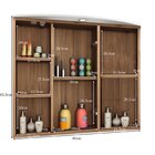 Conjunto Para Banheiro 3 Peças 1 Gabinete Com Cuba 1 Armário