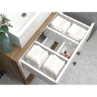 Conjunto Para Banheiro 3 Peças 1 Gabinete Com Cuba 1 Armário