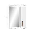 Conjunto Para Banheiro 3 Peças 1 Gabinete Com Lavatório 1 Arm