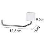 Conjunto Para Banheiro 4 Peças Fixação Por Parafuso - Inox