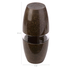 Conjunto para Banheiro 4 Peças Saboneteira Porta Escovas Cana