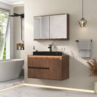 Conjunto Para Banheiro Adelaide 90 Suspenso Com Cuba Aurora P