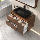 Conjunto Para Banheiro Adelaide 90 Suspenso Com Cuba Aurora P