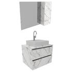 Conjunto Para Banheiro Armarios Com Cuba E Espelho Bn10 Tecno