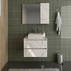 Conjunto Para Banheiro Armarios Com Cuba E Espelho Bn10 Tecno