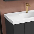 Conjunto Para Banheiro Com Cuba E Espelheira Yescasa Grafite