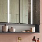 Conjunto Para Banheiro Com Cuba E Espelheira Yescasa Grafite