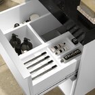 Conjunto Para Banheiro Com Espelheira, Gabinete, Lavatório, C