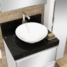 Conjunto Para Banheiro Com Espelheira, Gabinete, Lavatório, C