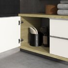 Conjunto Para Banheiro Com Espelho, Gabinete, Bancada Em Porc