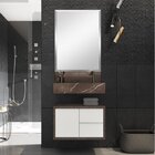 Conjunto Para Banheiro Com Espelho, Gabinete, Bancada Em Porc