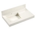 Conjunto Para Banheiro Com Espelho, Gabinete E Lavatório Em P