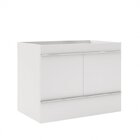 Conjunto Para Banheiro Com Espelho, Gabinete, Lavatório Em Po