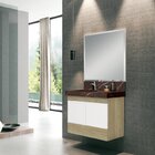 Conjunto Para Banheiro Com Espelho, Gabinete, Lavatório Em Po