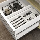 Conjunto Para Banheiro Com Espelho, Gaveteiro, Armário Vertic