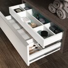 Conjunto Para Banheiro Com Espelho Gaveteiro Bancada Em Porce