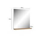 Conjunto Para Banheiro Com Gabinete Suspenso, Espelheira E La