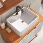 Conjunto Para Banheiro Completo Com Gabinete Madeira Maciça C