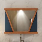 Conjunto Para Banheiro Completo Com Gabinete Madeira Maciça C