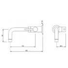 Conjunto Para Banheiro Cuba De Apoio Arezzo 10,5cmx45cmx33,5c