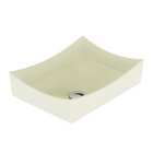 Conjunto Para Banheiro Cuba De Apoio Veneza 11cmx46cmx34,5cm