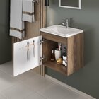 Conjunto Para Banheiro Econômico 40 Suspenso - Fabribam Branc