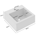 Conjunto Para Banheiro Gabinete 01 Gaveta Com Cuba E Armário