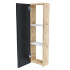 Conjunto Para Banheiro Gabinete 80cm 1 Porta 2 Gavetas Castel