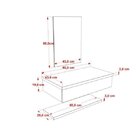 Conjunto Para Banheiro Gabinete 80cm Cuba Abaulada L42 Pratel