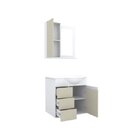 Conjunto Para Banheiro Gabinete Com Cuba E Espelheira New Asp