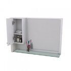 Conjunto Para Banheiro Gabinete Com Cuba F44 E Espelheira Leg