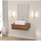 Conjunto Para Banheiro Gabinete Com Cuba Q35 600w Metrópole