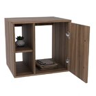 Conjunto Para Banheiro Gabinete Com Cuba Quadrada Q32 E Espel