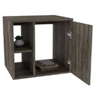 Conjunto Para Banheiro Gabinete Com Cuba Quadrada Q32 E Espel