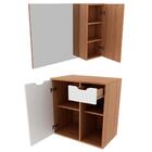 Conjunto Para Banheiro Gabinete E Espelheira Bn3605x02 Tecno