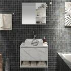 Conjunto Para Banheiro Gabinete E Espelheira Bn3606x08 Tecno