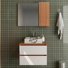 Conjunto Para Banheiro Gabinete E Espelheira Bn3607x02 Tecno