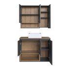 Conjunto Para Banheiro Gabinete Suspenso 80cm Com Cuba E Espe