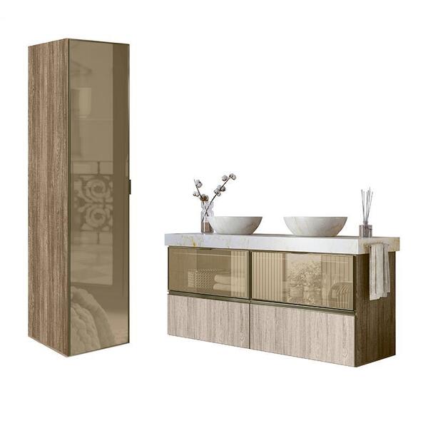 Conjunto Para Banheiro Kali Premium 3 Peças - Nicioli