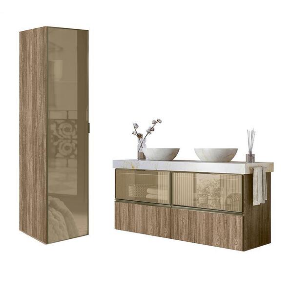 Conjunto Para Banheiro Kali Premium 3 Peças - Nicioli