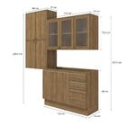 Conjunto Para Banheiro Kappesberg Celeste 4 Peças Nogueira 20