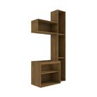 Conjunto Para Banheiro Kappesberg Celeste 5 Peças Nogueira/az