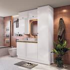 Conjunto Para Banheiro Kappesberg Celeste 6 Peças Branco 170cm