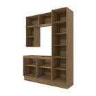 Conjunto Para Banheiro Kappesberg Celeste 6 Peças Nogueira/ve