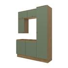 Conjunto Para Banheiro Kappesberg Celeste 6 Peças Nogueira/ve