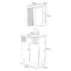 Conjunto Para Banheiro Kit Ks 65cm