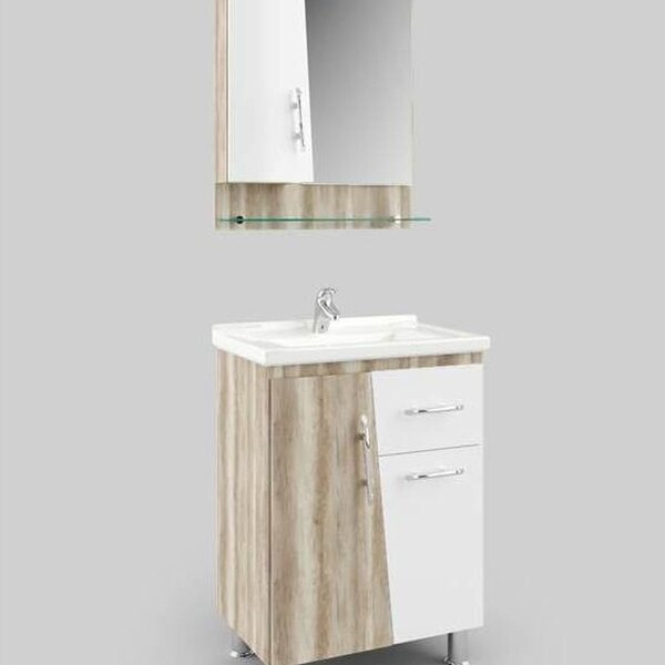 Conjunto Para Banheiro Kit Pisa 60 Cm