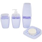 Conjunto Para Banheiro Lavabo 4 Peças Paris - Branco