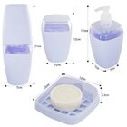 Conjunto Para Banheiro Lavabo 4 Peças Paris - Branco